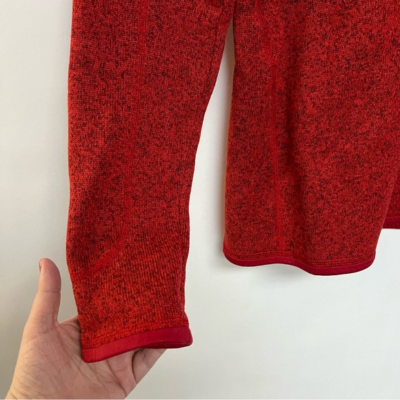 Patagonia Women's Better Sweater 1/4 Zip Fleece Long Sleeve Burnished Red Small - Picture 7 of 13